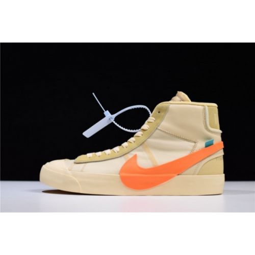 Off-White Nike Blazer Studio Mid Pale Vanilla AA3832-700