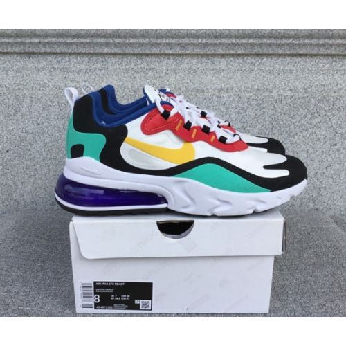 Nike Air Max 270 React Air Cushioned Running Shoe AO4971-002