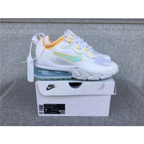 Nike Air Max 270 React Air Cushioned Running Shoe DJ3027-100