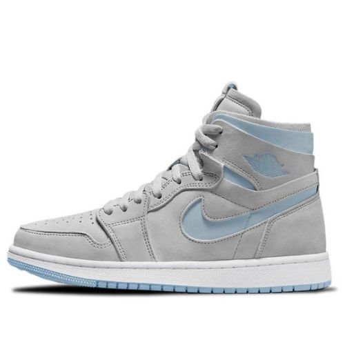 (WMNS) Air Jordan 1 High Zoom Comfort ??Cool Grey Light Blue?? CT0979-004