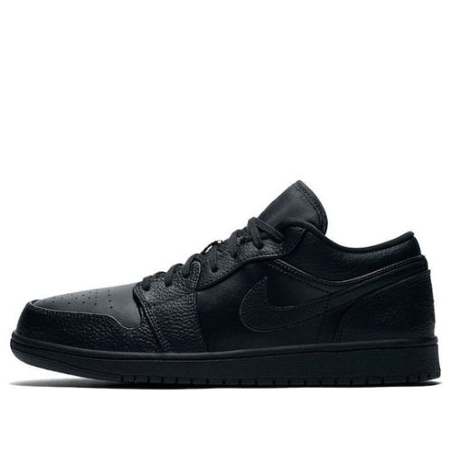 Air Jordan 1 Low ??Triple Black?? 553558-091