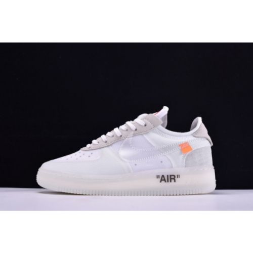 NIKE AIR FORCE 1 LOW OFF-WHITE All White AO4606-100