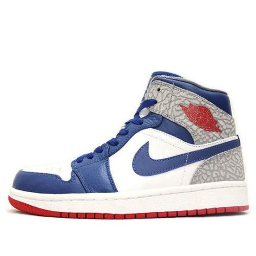 Air Jordan 1 Mid ??True Blue?? 554724-107