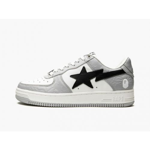 A BATHING APE® Mens BAPE STA LOW M2 IT GREY