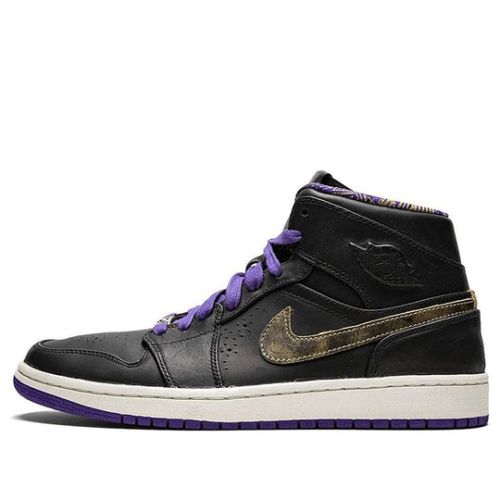 Air Jordan 1 Mid Noveau ??BHM?? 629151-009