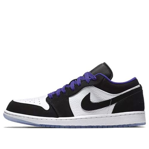 Air Jordan 1 Retro Low ??White Black Dark Concord?? 553558-108