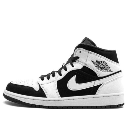 Air Jordan 1 Retro Mid ??Tuxedo?? 554724-113