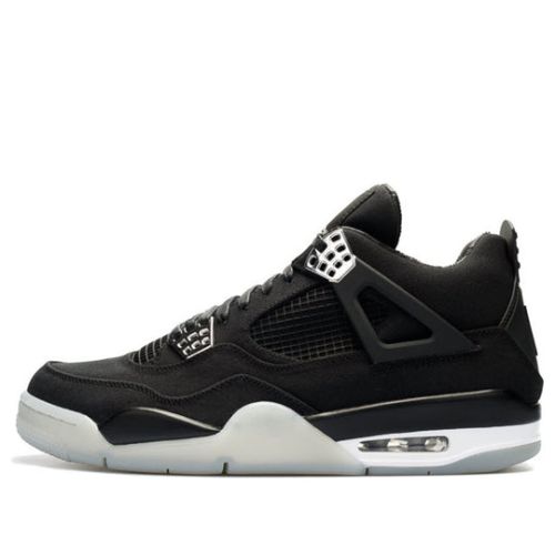 Air Jordan 4 Retro Eminem Carhartt ??Black Goldsilver?? 136863