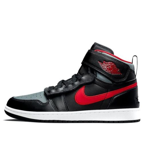 Air Jordan 1 High FlyEase ??Smoke Grey Gym Red?? CQ3835-006