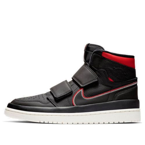 Air Jordan 1 Retro High Double Strap ??Black Red?? AQ7924-016