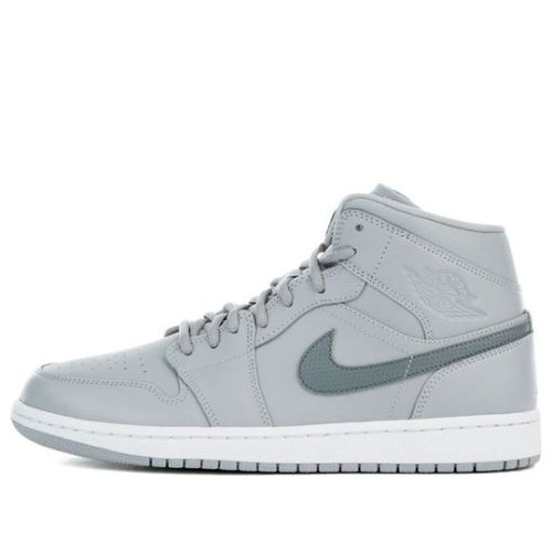 Air Jordan 1 Mid ??Wolf Grey?? 554724-033