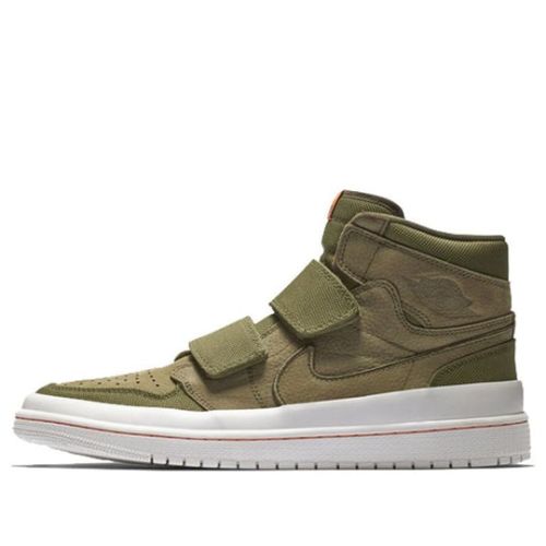 Air Jordan 1 Retro High Double Strap ??Olive Canvas?? AQ7924-305