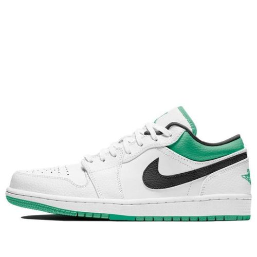 Air Jordan 1 Low ??White Lucky Green?? 553558-129