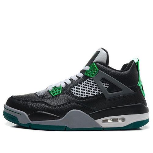 Air Jordan 4 Retro Oregon Ducks ??Black Green?? FA12-MNJDLS-267-3563