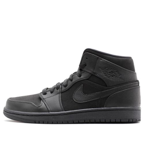 Air Jordan 1 Mid ??Triple Black?? 554724-011