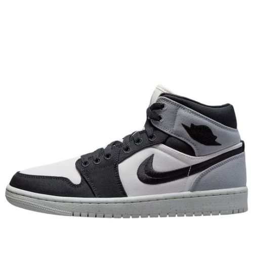 (WMNS) Air Jordan 1 Mid SE ??Canvas Steel Grey?? DV0427-100