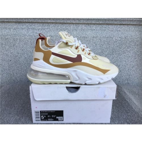 Nike Air Max 270 React Air Cushioned Running Shoe AT6174-700