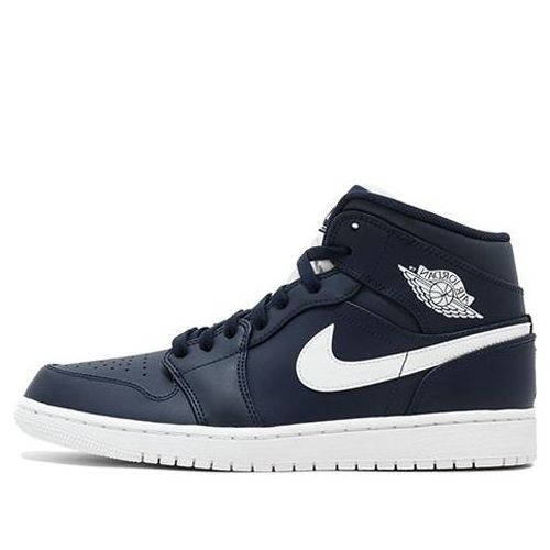 Air Jordan 1 Retro Mid ??Obsidian?? 554724-402