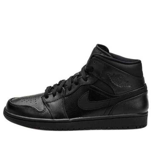 Air Jordan 1 Mid ??Black?? 554724-030