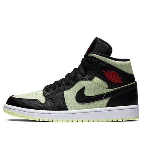 (WMNS) Air Jordan 1 Mid SE ??Black Barely Volt?? CV5276-003