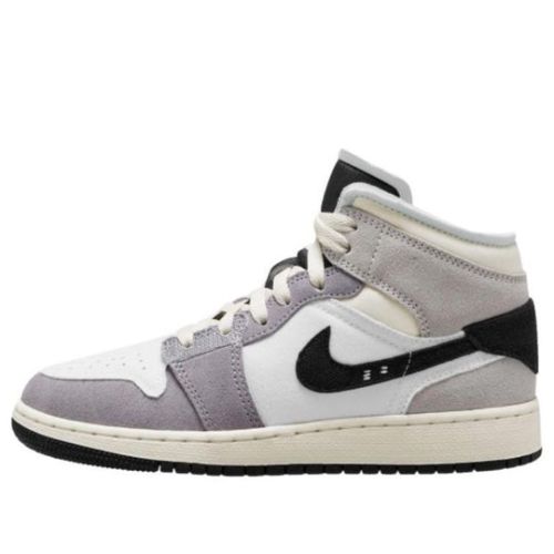 Air Jordan 1 Mid SE Craft ??Inside Out ?C Cement Grey?? DZ4136-002