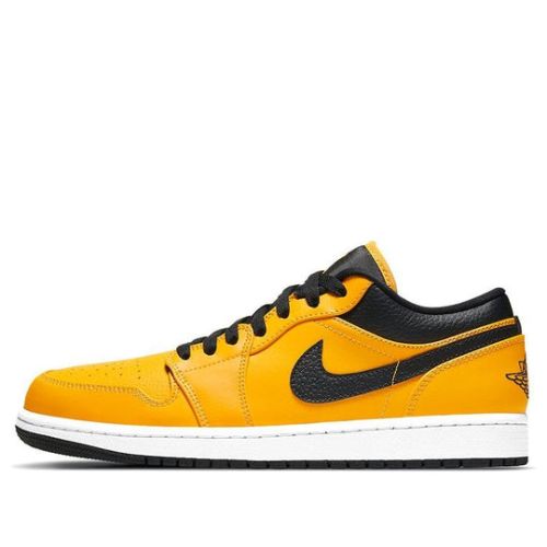 Air Jordan 1 Low ??University Gold Black?? 553558-700