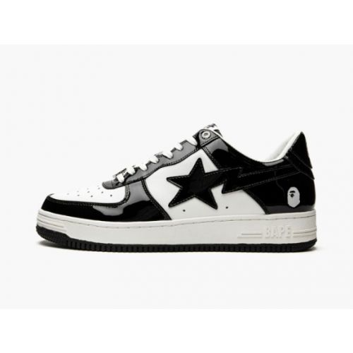 A BATHING APE® Mens BAPE STA LOW M2 IT BLACK