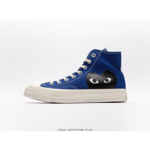 Converse Chuck Taylor All-Star 70 Hi Comme des Garcons PLAY Blue 171846C