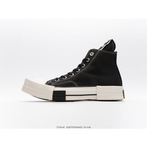 Converse DRKSHDW DRKSTAR Hi Rick Owens Black Egret A00130C