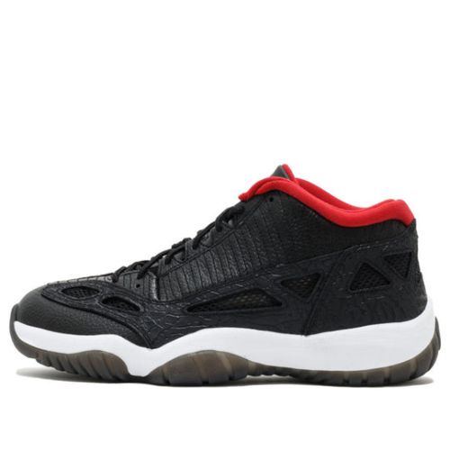 Air Jordan 11 Retro Low ??Black Charcoal Red?? 2011 306008-001