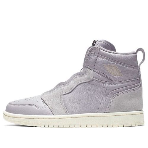 (WMNS) Air Jordan 1 High Zip ??Gray Light Ivory Light Purple?? AQ3742-002