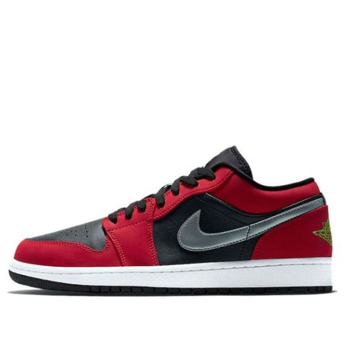 Air Jordan 1 Low ??Gym Red Green Pulse?? 553558-036