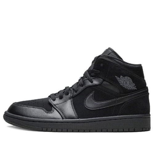 Air Jordan 1 Mid ??Black?? 554724-050