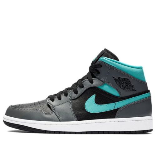 Air Jordan 1 Mid ??Grey Aqua?? 554724-063