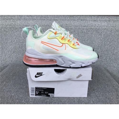 Nike Air Max 270 React Air Cushioned Running Shoe CV8818-102