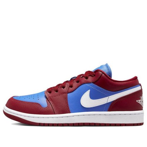 (WMNS) Air Jordan 1 Low ??Deep Red Blue?? DC0774-604