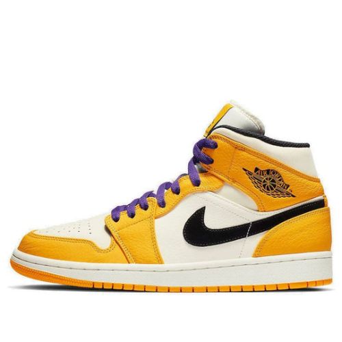 Air Jordan 1 Mid ??Lakers?? 852542-700