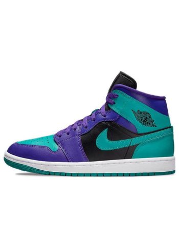 (WMNS) Air Jordan 1 Mid ??Black Grape?? BQ6472-502