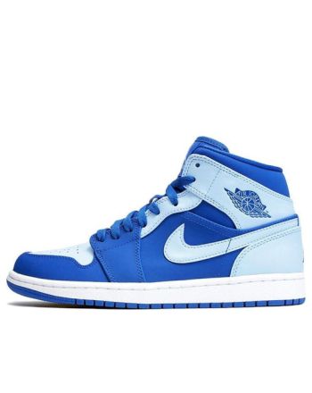 Air Jordan 1 Retro Mid ??Ice Blue?? 554724-400