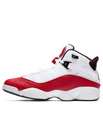 Jordan 6 Rings ??White University Red?? 322992-120