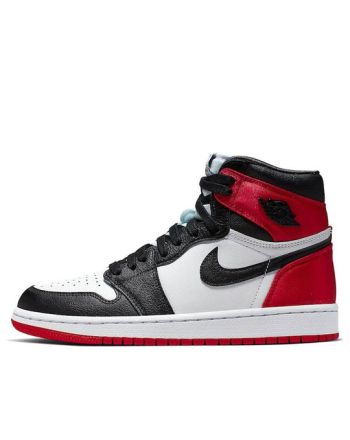 (WMNS) Air Jordan 1 Retro High ??Satin Black Toe?? CD0461-016