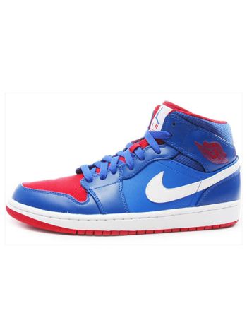 Air Jordan 1 Mid ??Detroit Pistons?? 554724-407