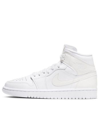 (WMNS) Air Jordan 1 Mid ??White Ivory?? BQ6472-112