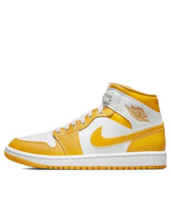 (WMNS) Air Jordan 1 Mid ??University Gold?? BQ6472-117