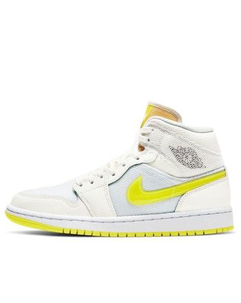 (WMNS) Air Jordan 1 Mid SE ??Voltage Yellow?? DB2822-107