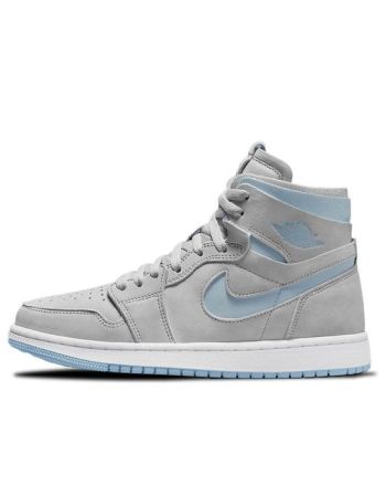 (WMNS) Air Jordan 1 High Zoom Comfort ??Cool Grey Light Blue?? CT0979-004