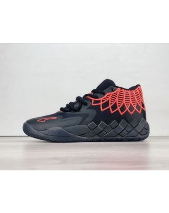 Puma LaMelo Ball MB.01 Black Red Blast 376443-08