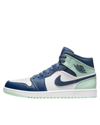 Air Jordan 1 Mid ??Blue Mint?? 554724-413