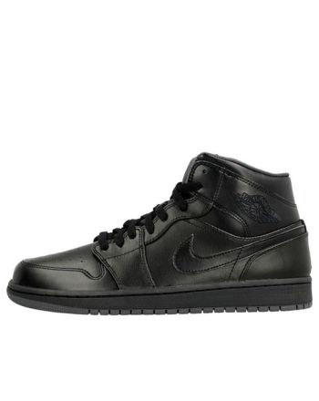 Air Jordan 1 Mid ??Black?? 554724-021