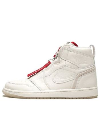 (WMNS) Anna Wintour x Air Jordan 1 Retro High Zip ??Sail?? BQ0864-106